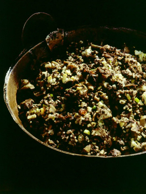 Arroz con pepitoria.