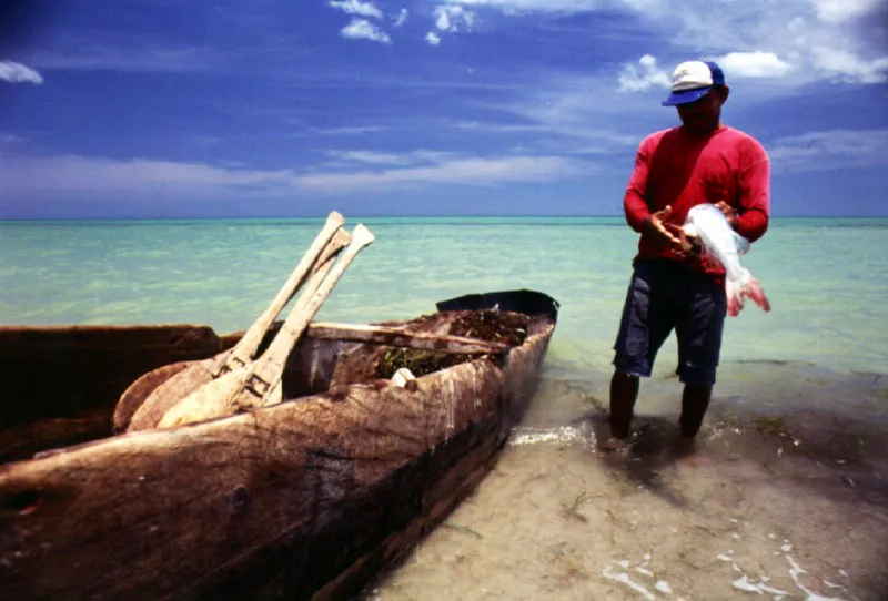 Pescador de Manaure, La Guajira. 