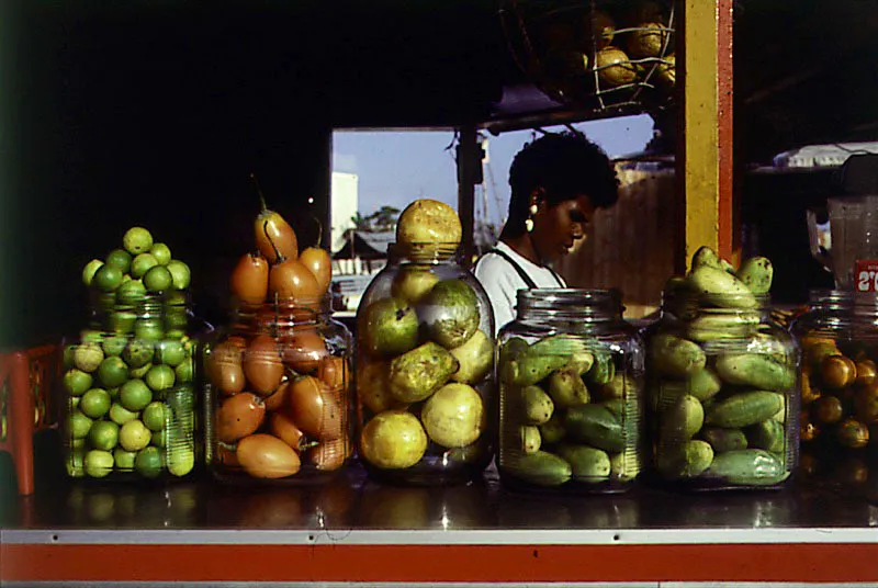 Venta de frutas. Cartagena, Bolvar. 