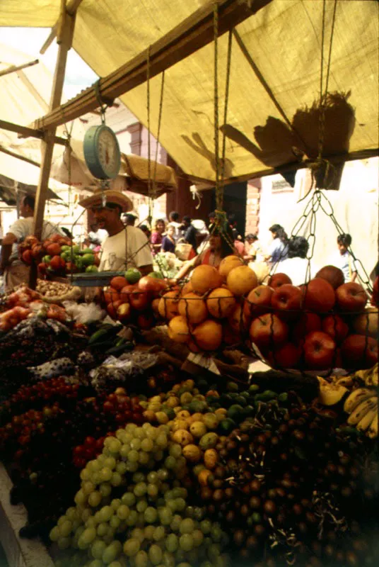 Mercado en Santander de Quilichao, Cauca. 