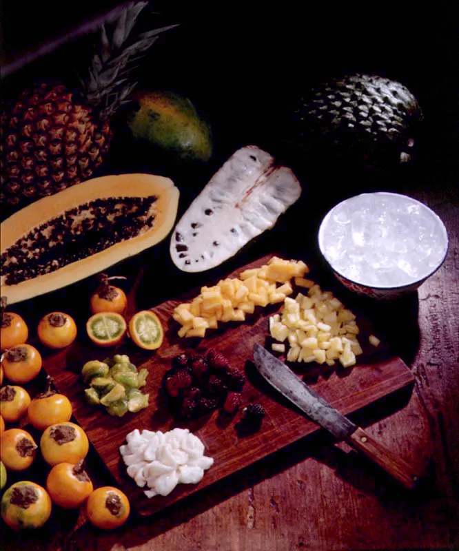Ingredientes para la preparación del Salpicón de baudilia.