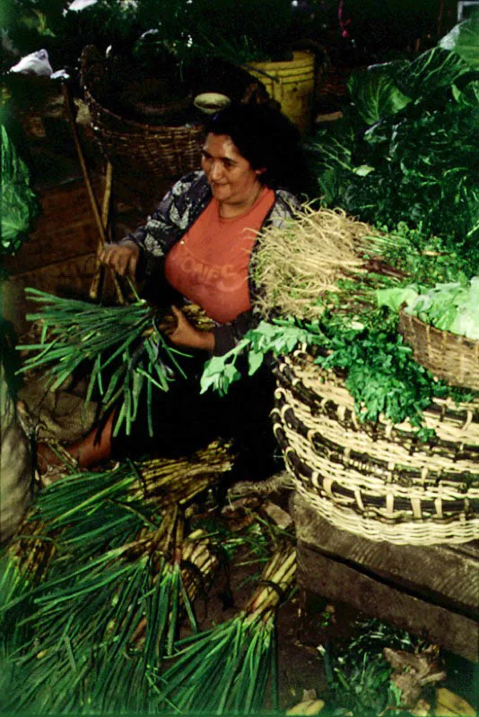 Mercado en Nemocón, Cundinamarca.