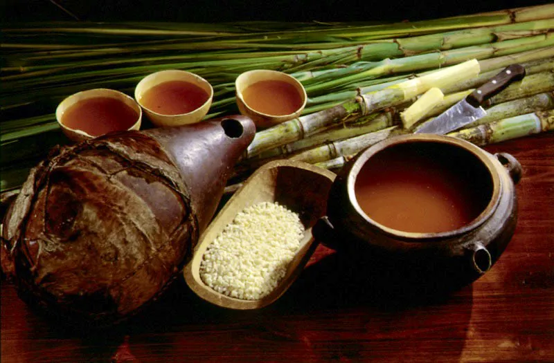Ingredientes para la preparación del Guarapo.