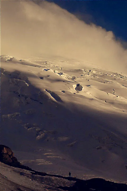 Glaciar noroccidental, Nevado del Huila.  Cristbal von Rothkirch