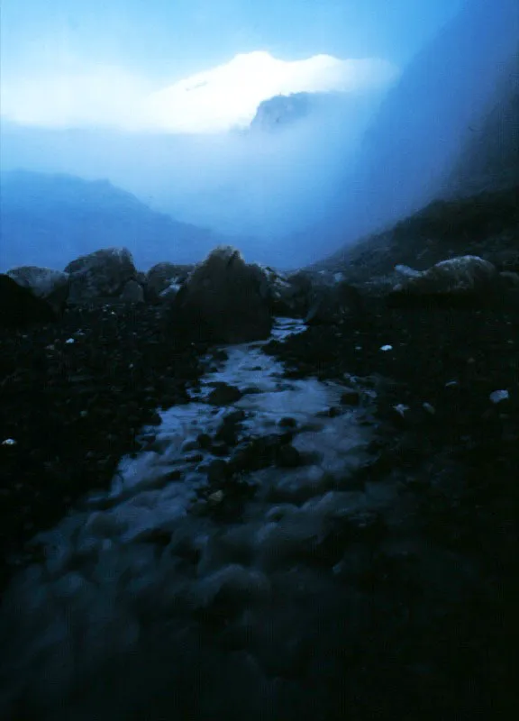 Vertiente noroccidental Nevado del Huila.  Cristbal von Rothkirch