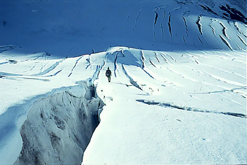 Glaciar Central, Nevado del Huila. Cristóbal von Rothkirch