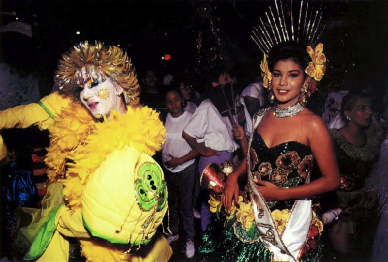 En el carnaval de Barranquilla, Atlántico, confluyen tradiciones occidentales y antiguas con nuevas visiones festivas de indios y negros en desfiles, carrozas, comparsas y danzas. Jeremy Horner