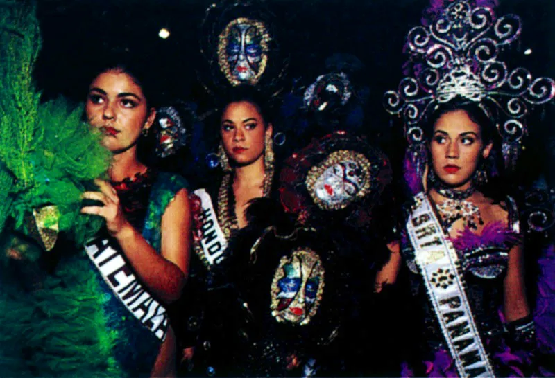 Reinas de belleza de países centroamericanos. Feria de Cali, Valle. Jeremy Horner
