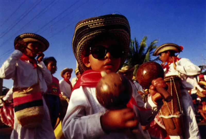 Sombrero de los indios Zenúes, símbolo del hombre costeño del Caribe colombiano, parte del atuendo musical en la región. Jeremy Horner