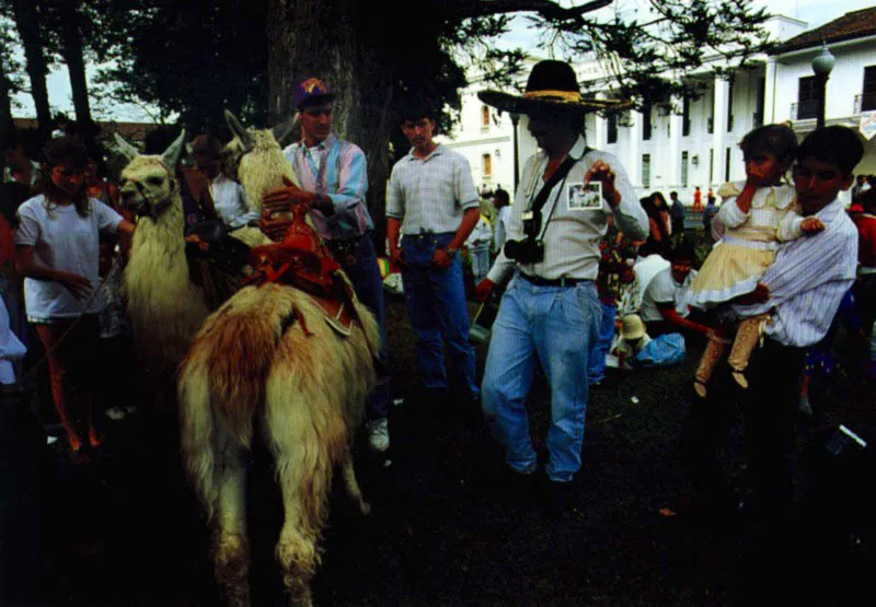 Semana Santa en el parque. Popayán, Cauca. Jeremy Horner