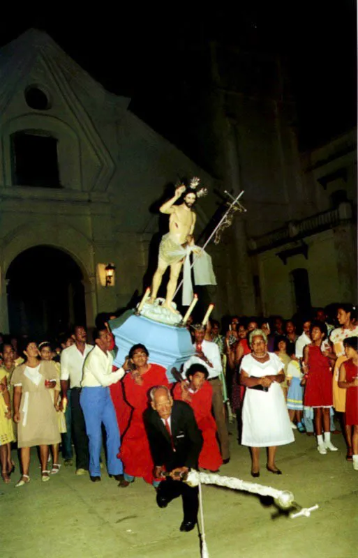 Resurreccin debajo de la luna momposina. Semana Santa. Mompox, Bolvar. Jeremy Horner