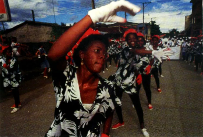 Las fiestas de San Pacho son la celebración del santo y la alegría del carnaval. Quibdó, Chocó. Jeremy Horner
