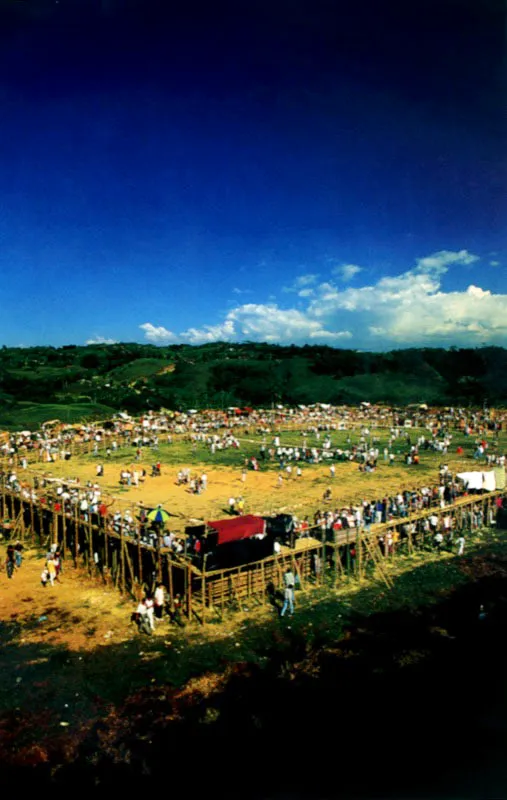 Fiesta de corralejas. Riosucio, Caldas. Jeremy Horner