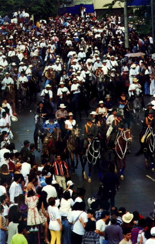 Cabalgata en la feria de Cali, Valle del Cauca. Jeremy Horner