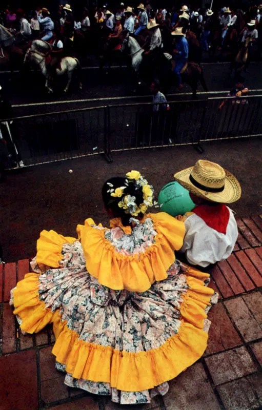Festival folclórico del bambuco y reinado nacional del bambuco en Neiva, Huila. Jeremy Horner