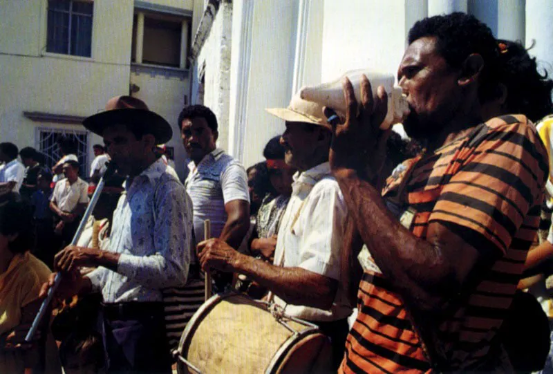 En el vallenato se plasman esencias del machismo latinoamericano. 
No me importa, no me importa que Magola / cuando yo llegue al baile se trate de esconder / porque es que la mula cuando es cimarrona / se coge cansada de tanto correr; / entonces cuando la vean mansita, me la llevo, la pobre Magolita. (Paseo de Rafael Escalona). Jeremy Horner