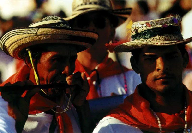 La caña’e millo, flauta de muchas fiestas en la costa atlántica. Jeremy Horner