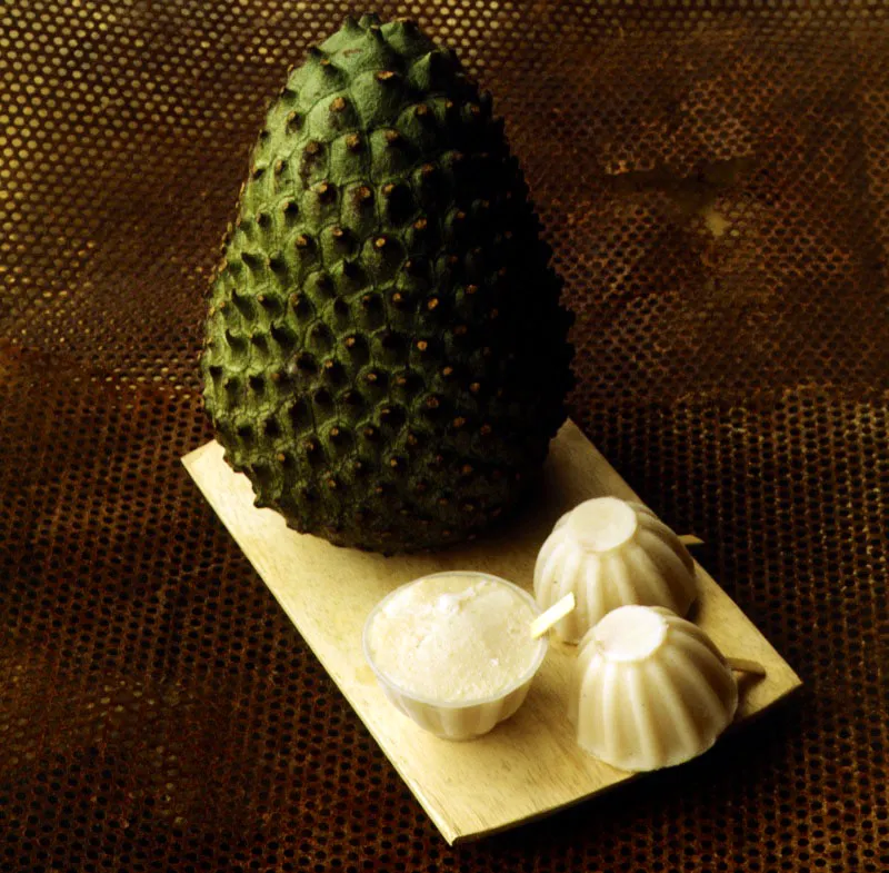Helado de Guanába.