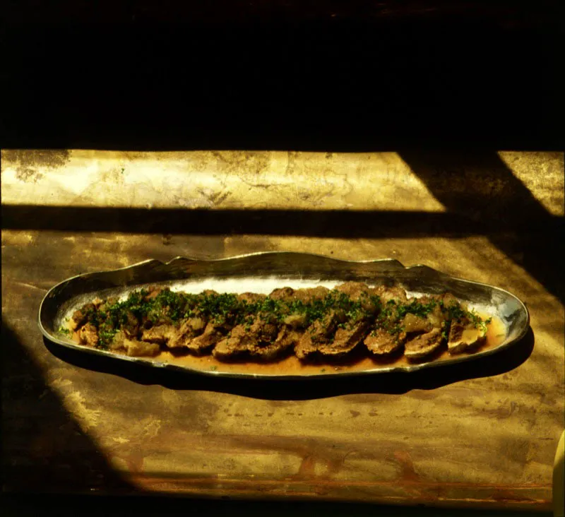 Solomito con Salsa de Badea.
