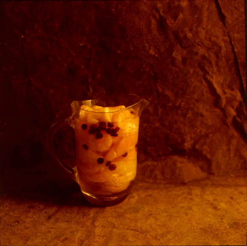 Naranja y Corozos en Aguardiente. 