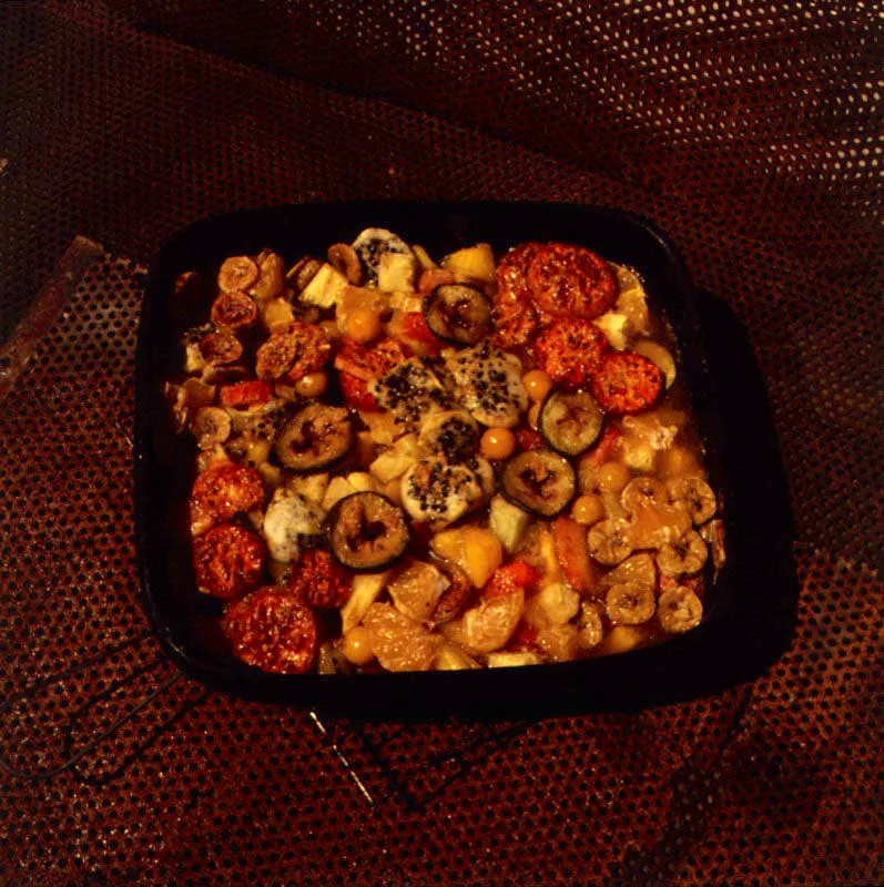 Frutas al horno.