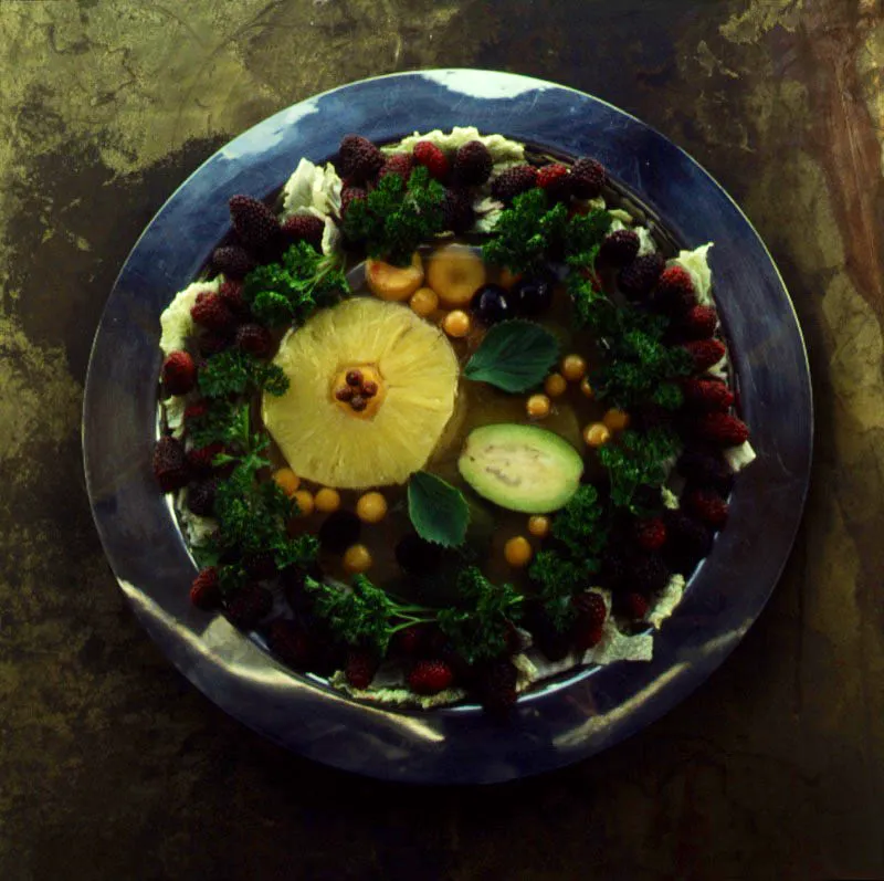 Aspic de Frutas.