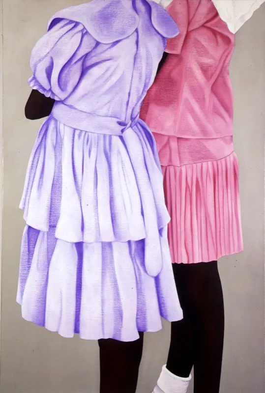 La Procesión en la Fiesta de San Basilio. 1994. Óleo sobre lienzo. 100 x 130 cm. Óscar Monsalve