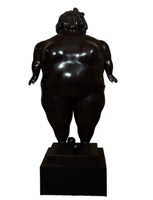 Mueca.  
1976-1977.  
Bronce, edicin de 6.  
161 x 104 x 63,5 cm  