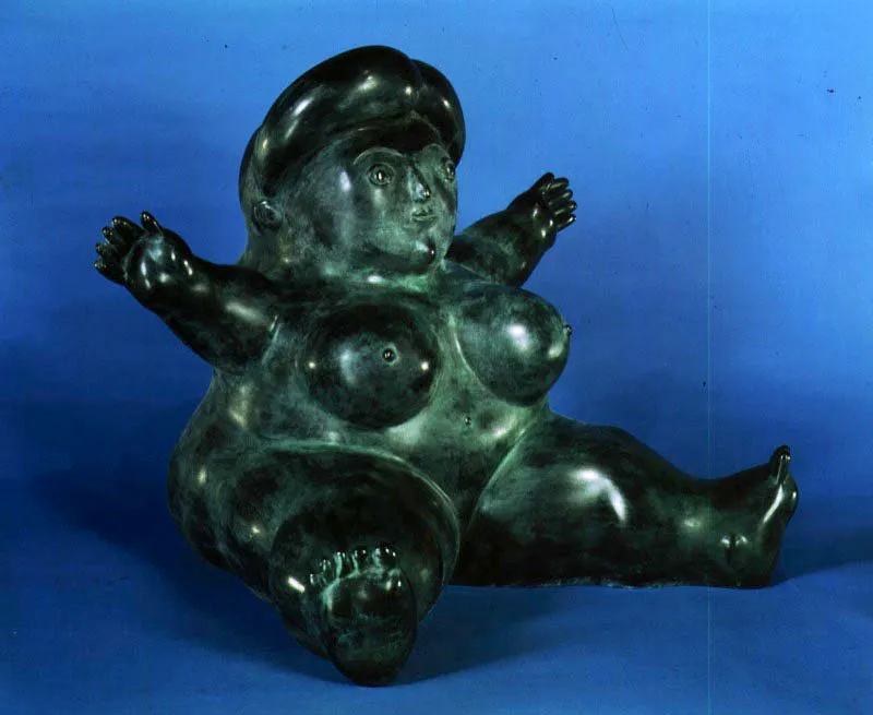 Mueca. 
1981.  
Bronce, edicin de 6.  
55 x 65.5 x 59 cm  