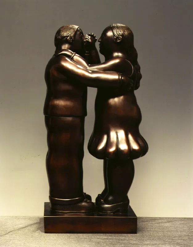 Bailarines (de Beani). 
1993. 
Bronce, edicin de 6. 
53,5 x 29 x 21,5 cm 