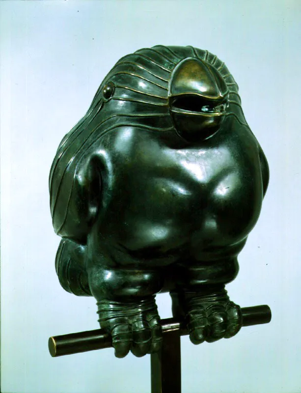 Loro.  
1981. 
Bronce, edicin de 6.  
147,5 x 40,5 x 40,5 cm. 
 