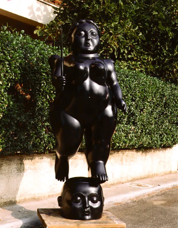 Arcngel.  
1990.  
Bronce, edicin de 3.  
208 x 80 x 75 cm.  