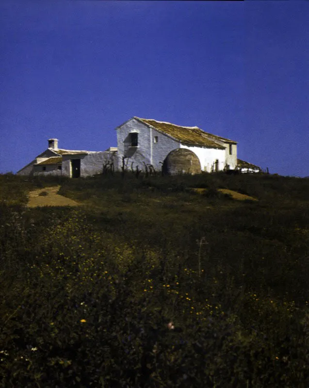 Casa en la sierra de Santa Luca, provincia de Cdiz, Andaluca. 
La toma de posesin del campo andaluz 
con un mnimo de arquitectura posible. 