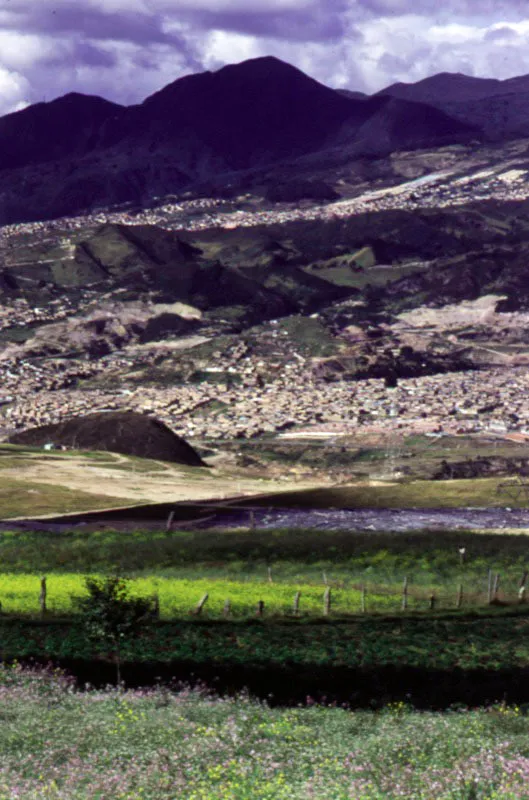 Mochuelo alto, valle del Tunjuelo y relleno de Doa Juana. 