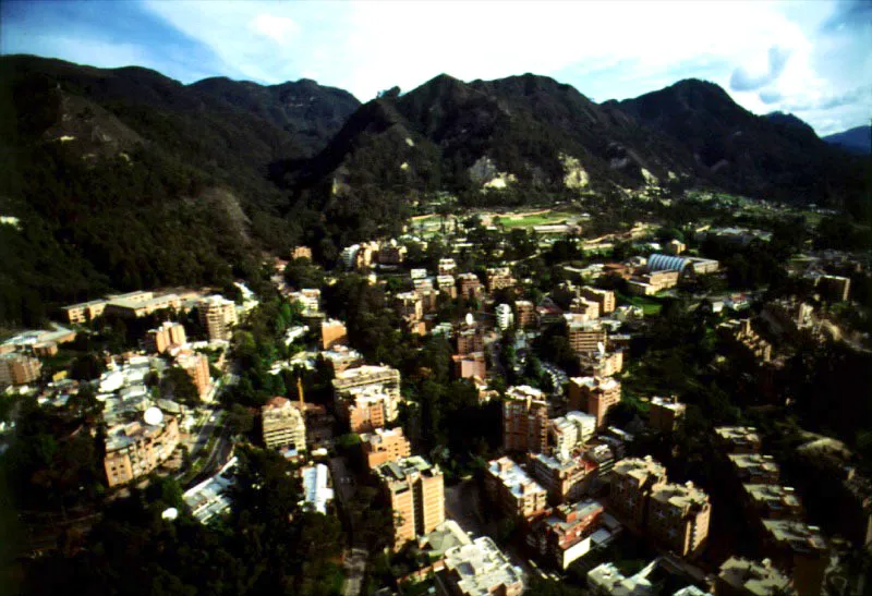 Sector de los cerros, a la altura del barrio Rosales. 