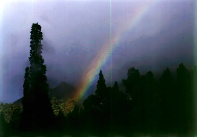 La oscilación de la vida entre los polos de la naturaleza y el espíritu, debe resultar tan alegre, y perfecta como la distensión de un arco iris.