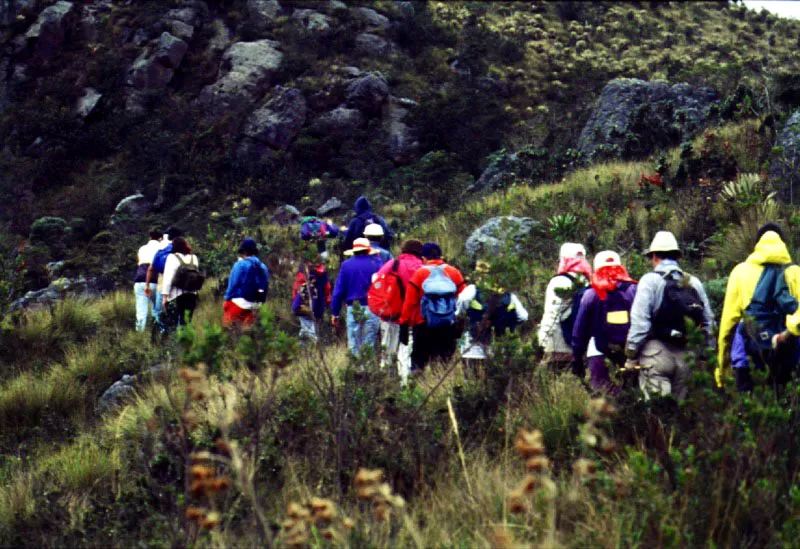 Excursin por los cerros orientales.  