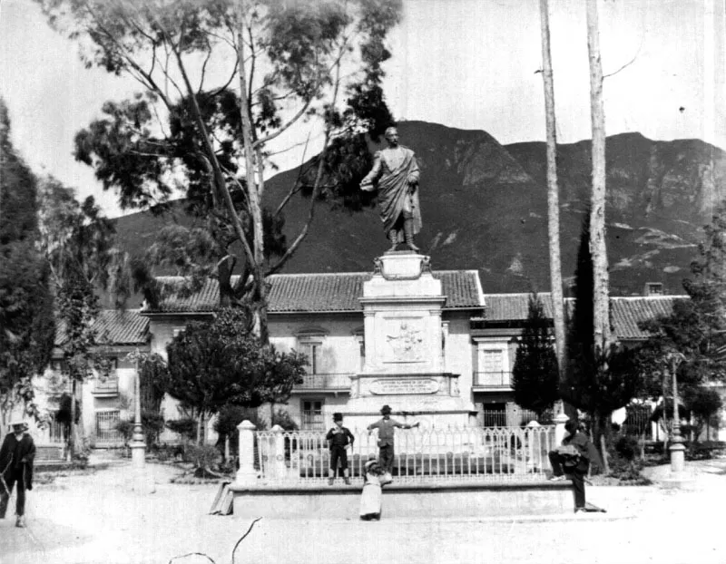 Parque de Santander, ca. 1896. Fotografa de
Henri Duperly. 