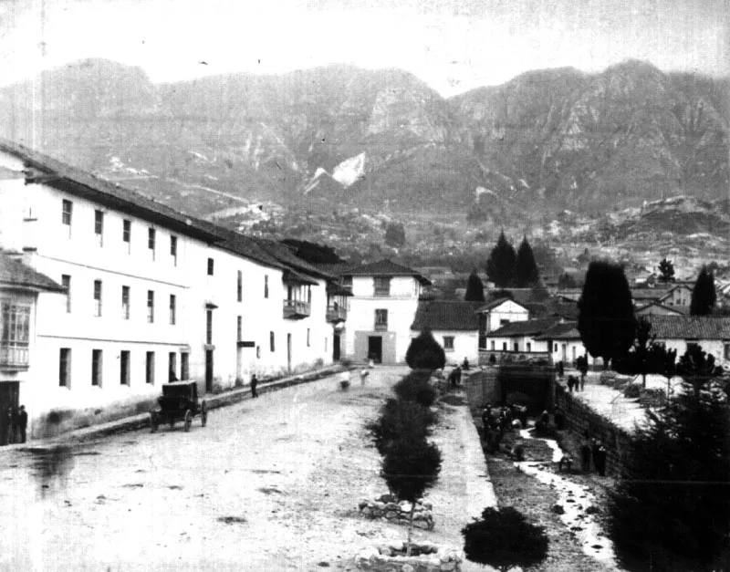 Ro San Agustn, ca. 1900. Fotografa de Henri Duperly. 