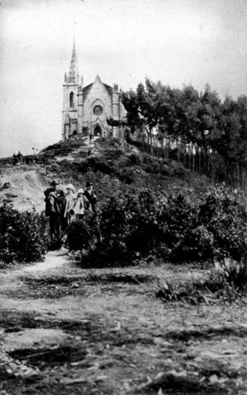 Capilla sobre el cerro de Monserrate, 
ca. 1920. 