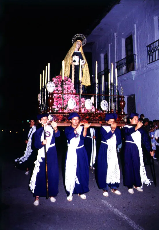 Paso de Mara Salom, de la procesin del Viernes Santo. 