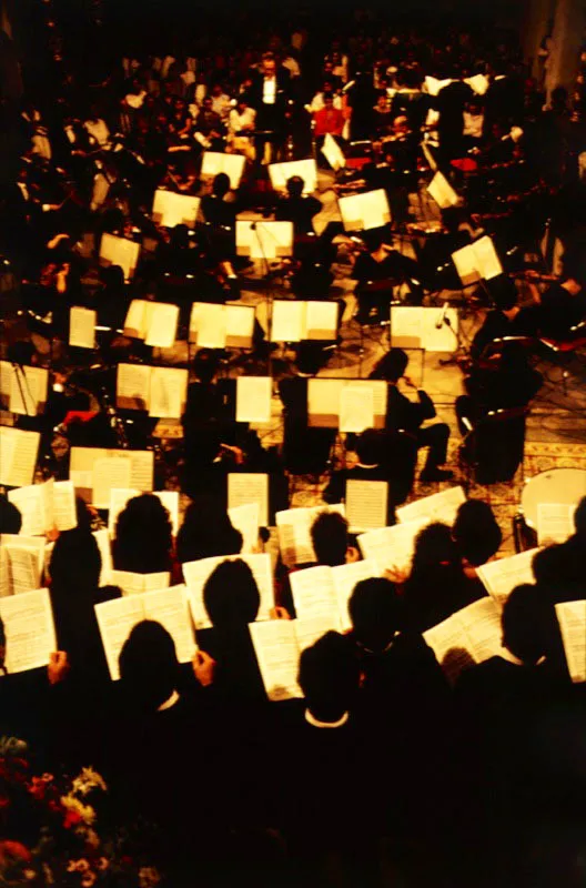 Concierto de la Orquesta Sinfónica del Valle, bajo la dirección del maestro español Agustín Cullel.
