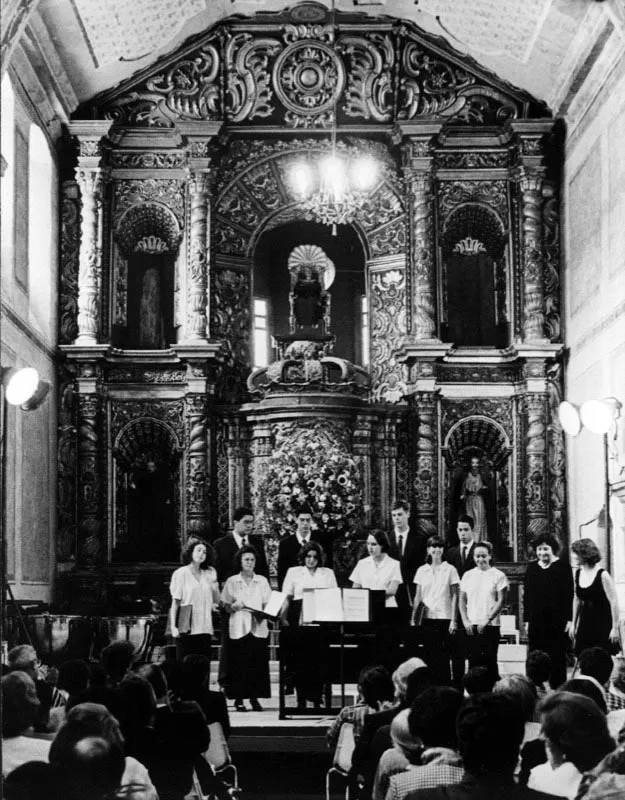 Coro "Magnificat", de Chile. Templo de La Encarnacin. 
 