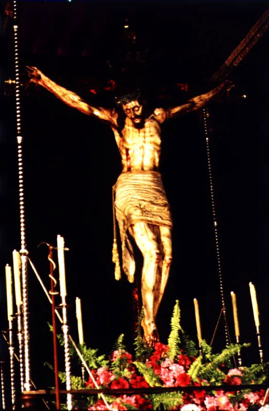 Paso del Santo Cristo. Procesin del Viernes Santo.
 