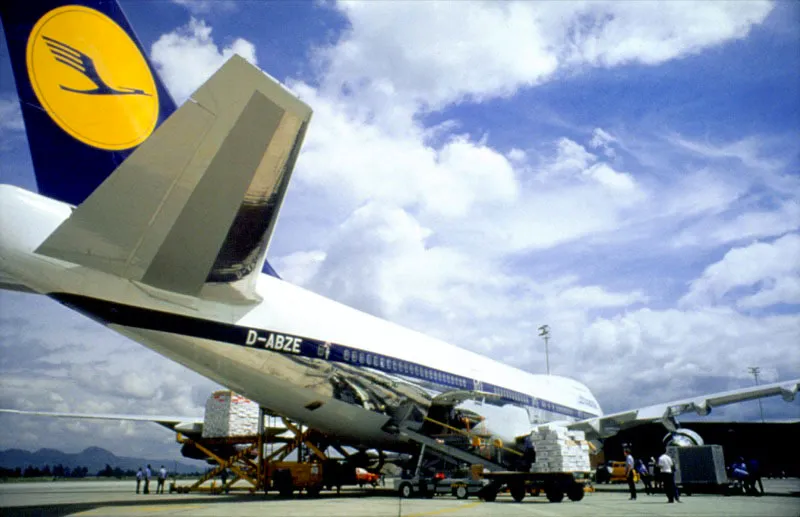 En la última etapa, las flores colombianas son transportadas al extranjero por vía aérea que es el único medio posible para garantizar la entrega en optimas condiciones, al destinatario final en el exterior. A su llegada, pasan por muy rigurosos controles fitosanitarios y de aduana, y se almacenan a bajas temperaturas en las bodegas de los aeropuertos antes de ser distribuidas por las comercializadoras en Estados Unidos, Canadá o Europa. Posteriormente, a través de una compleja y muy eficiente red de transporte terrestre, son enviadas a los consumidores o vendidas en remates como es el caso en Aalsmeer, Holanda. Sergio Trujillo