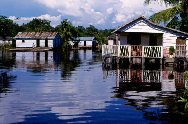 Arquitectura lacustre. Bocas de Aracataca, Cinaga Grande del Magdalena. Jos Fernando Machado