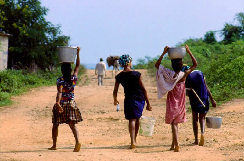 Lavanderas. Dibulla, La Guajira. Jos Fernando Machado