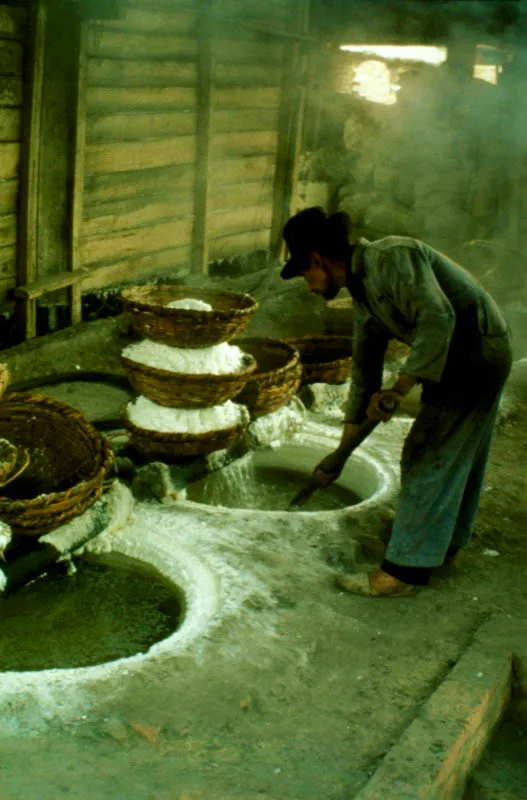 Proceso artesanal de la sal. Cundinamarca. Fernando Urbina