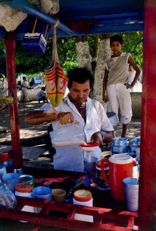 Vendedor de refrescos. Carmen de Bolívar, Bolívar. José Fernando Machado