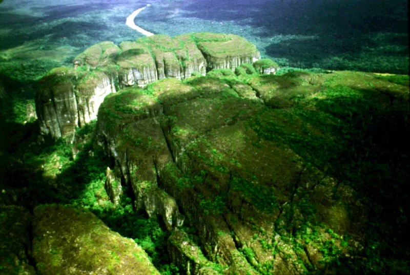 Tepuyes.  Parque nacional Chiribiquete, Caquet. 